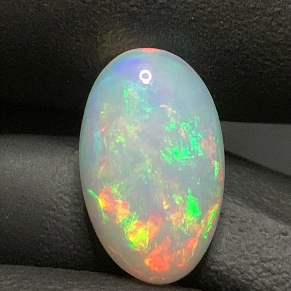 STUNNING 3.55CT BROADFLASH ROLLING! RARE TOP QUALITY NATURAL ETHIOPIAN WELO OPAL - Picture 3 of 6